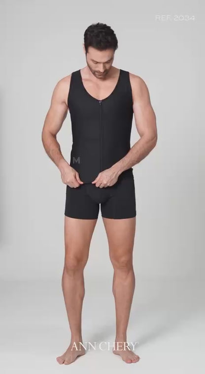 Men's compression vest with zipper Waist Trainer Powernet Chery